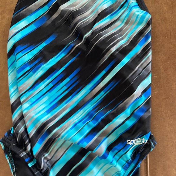 Speedo Printed PowerFLEX Eco Core Flyback Female Youth - Picture 2 of 4